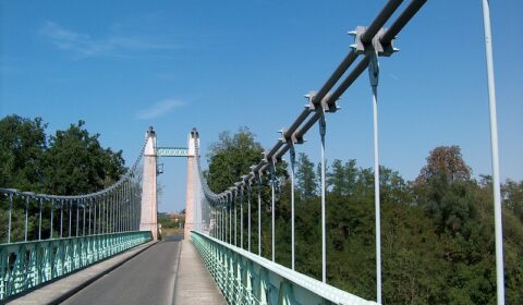 Pont suspendu Couffouleux Saint-Sulpice