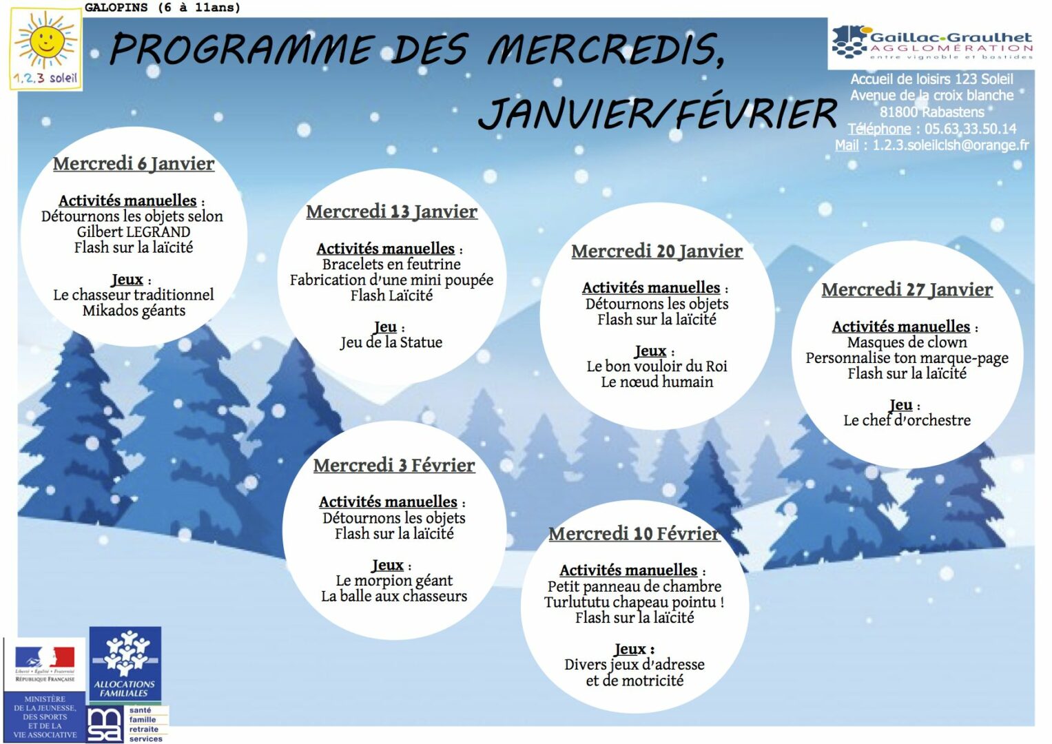programme mercredis galopins janvier-fevrier