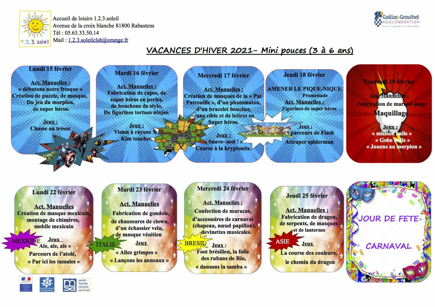 programme hiver maternelle 2021 -