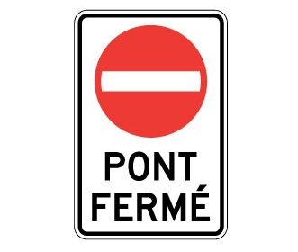 Fermerture du pont pour travaux – Couffouleux et Rabastens