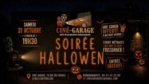 Ciné garage – spécial Halloween